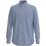 Casual Pastelblauwe Jersey HUGO BOSS BOSS Casual overhemden  in maat 3XL in de Sale voor Heren 