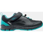 Blauwe Rubberen Lichtgewicht Mountainbike-schoenen met motief van Fiets voor Dames 