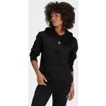 Zwarte Fleece adidas Essentials Hoodies  in maat XS voor Dames 