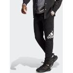 Zwarte Badstoffen adidas Sportswear Sportbroeken  in maat S Tapered voor Heren 