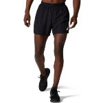 Zwarte Asics Core Running-shorts  in maat S voor Heren 
