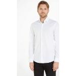 Witte Stretch Calvin Klein Zakelijke overhemden voor Heren 