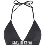 Zwarte Calvin Klein Classic Triangelbikini's  in maat L in de Sale voor Dames 