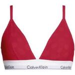 Rode Calvin Klein Triangel bh's  in maat S voor Dames 