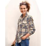 Casual Flanellen Casual Looks Damesblouses  in maat 3XL 