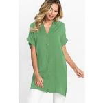 Groene Lange blouses  in maat 3XL voor Dames 