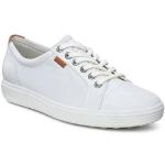 Witte Ecco Soft 7 Damessneakers  in maat 37 