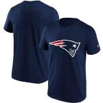 Blauwe New England Patriots T-shirts  in maat S voor Heren 