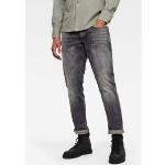 Grijze G-Star 3301 Regular jeans voor Heren 
