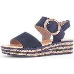 Blauwe Gabor Sleehak sandalen  in maat 37 voor Dames 