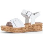 Witte Gabor Sleehak sandalen  in 40 voor Dames 