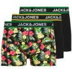 Zwarte Jack & Jones Bloemen Strakke boxershorts  in maat S voor Heren 