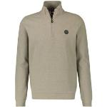 NU 20% KORTING: Lerros Sweatshirt met logo in reliëf op de borst grijs Small