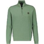 NU 20% KORTING: Lerros Sweatshirt met logo in reliëf op de borst groen Medium