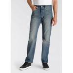 Blauwe LEVI´S 501 Straight jeans voor Heren 