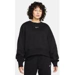 Zwarte Fleece Nike Sweatshirts  in maat S voor Dames 