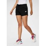 Zwarte Badstoffen Nike Essentials Fitness-shorts  in maat M voor Dames 