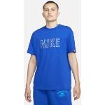 Blauwe Nike Sport T-shirts  in maat S voor Dames 