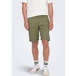 Nu 20% Korting: Only & Sons Jeansshort Onspeter Reg Twill 4481 Shorts Noos Groen Small