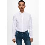 Nu 20% Korting: Only & Sons Overhemd Met Lange Mouwen Onscaiden Ls Solid Linen Shirt Noos Wit Small