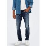 Blauwe Only & Sons Straight jeans voor Heren 