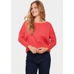 NU 20% KORTING: Saint Tropez Trui met ronde hals A2561, MilaSZ R-Neck Pullover rood Extra Small