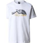 Witte The North Face Mountain T-shirts  in maat M 