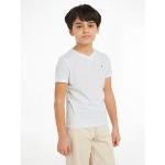 Witte Tommy Hilfiger Kinder v-hals T-shirts  in maat 140 voor Babies 