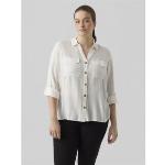 Witte Vero Moda Overhemdblouses  in maat 3XL voor Dames 