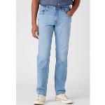 Blauwe Stretch Wrangler Greensboro Stretch jeans  in maat S voor Heren 