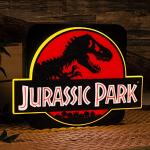 Numskull Jurassic Park 3D-lamp wandlamp sfeerverlichting gaming accessoire voor slaapkamer, huis, studeerkamer, kantoor, werk, officiële Jurassic Park Merchandise
