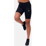 Zwarte Polyester Odlo Running-shorts  in maat XS voor Dames 