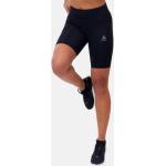 Zwarte Polyester Odlo Running-shorts  in maat XL voor Dames 