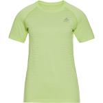 Groene Polyamide Odlo T-shirts  in maat XL voor Dames 
