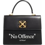 Off-White Totes - Jitney 2.8 Top Handle Quote in zwart
