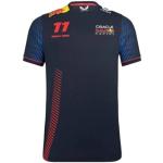 Marine-blauwe Castore Formule 1 T-shirts  in maat XL voor Heren 