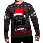 Rode Star Wars Darth Vader Gebreide truien  voor een Kerstmis  in maat XXL 
