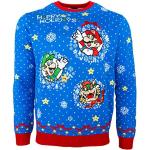 Super Mario Mario Gebreide Gebreide truien  voor een Kerstmis  in maat 3XL 
