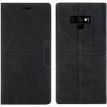 Zwarte Synthetische Schokbestendig Samsung Galaxy Note 9 Hoesjes type: Flip Case Sustainable 