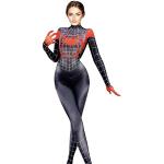 Zwarte Polyester Spider-Man Superhelden kostuums  voor een Valentijnsdag  in maat XL 