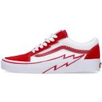 Old Skool Bolt Sneakers - 2 Tone Red/True White Vans , Red , Heren