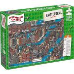 Olifanten op Reis - Amsterdam Puzzel (1000 stukjes)