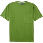 Klassieke Groene Jersey OLYMP Ademende T-shirts met ronde hals  voor de Lente  in maat L voor Heren 