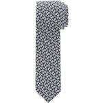 Grijze Zijden OLYMP Effen stropdassen in de Sale voor Heren 