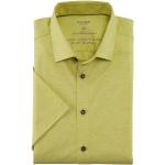 Klassieke Lichtgroene Elasthan OLYMP Zakelijke overhemden  in maat M met motief van USA in de Sale voor Heren 