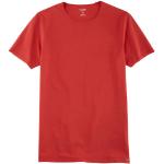 Casual Rode Elasthan OLYMP T-shirts met ronde hals Ronde hals  in maat L in de Sale voor Heren 