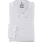 Witte Linnen OLYMP Geweven Overhemden  voor Heren 