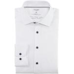 Witte Polyester OLYMP Luxor Strijkvrij overhemd voor Heren 