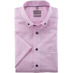 Kantoor Roze OLYMP Luxor Geweven Overhemden  button down  in maat L in de Sale voor Heren 