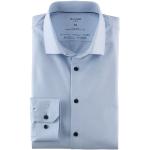 Blauwe Polyester OLYMP Zakelijke overhemden  voor de Herfst voor Heren 